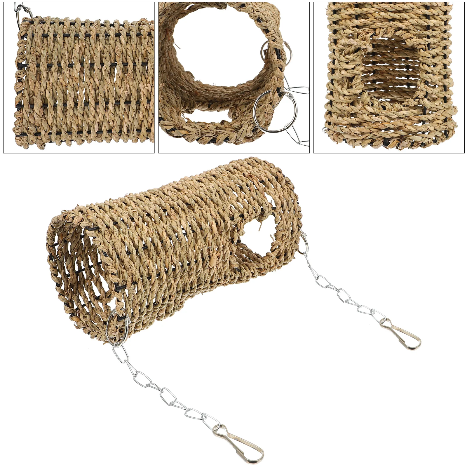 

1Pcs Hamster Tunnel Hideout Pet Supply Durable Material Small Compact Easy Storage Perfect Small Pets Hamster Tunnel