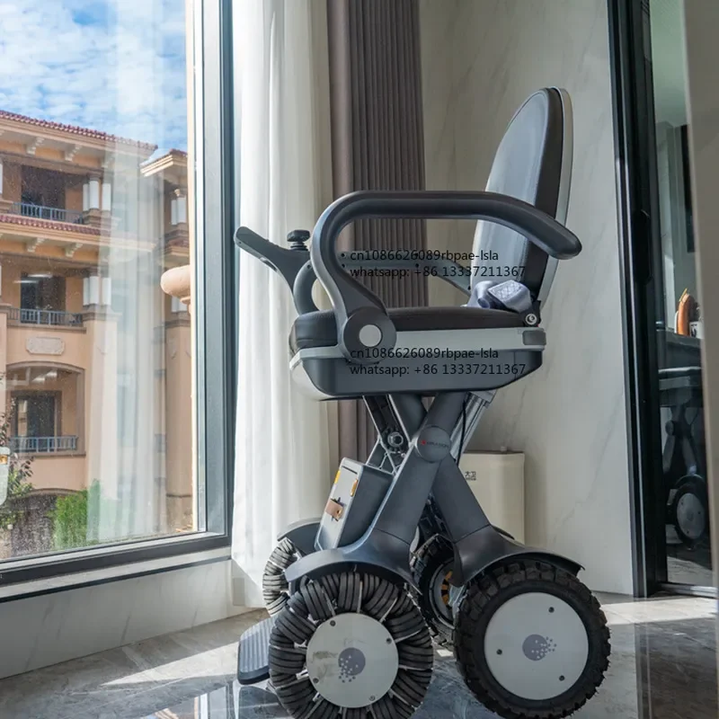 Factory Electric Folding Electric Handicapped Travel Mobility Scooter Lightweight Portable