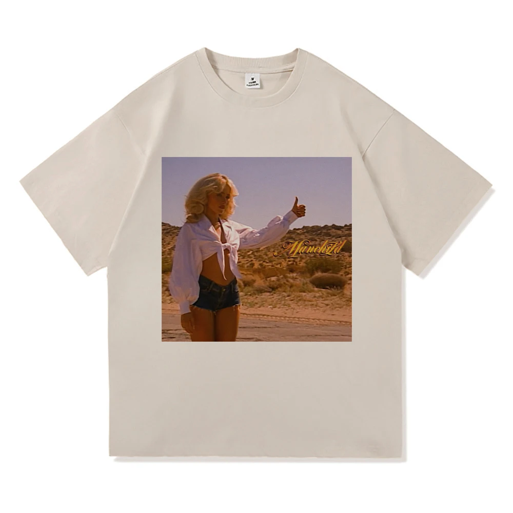 سابرينا نجار أغنية جديدة مانشيلد التي شيرت 2025 موضة الرجال/النساء الملابس الرجعية Harajuku ملابس عالية الجودة بلايز قطنية #1