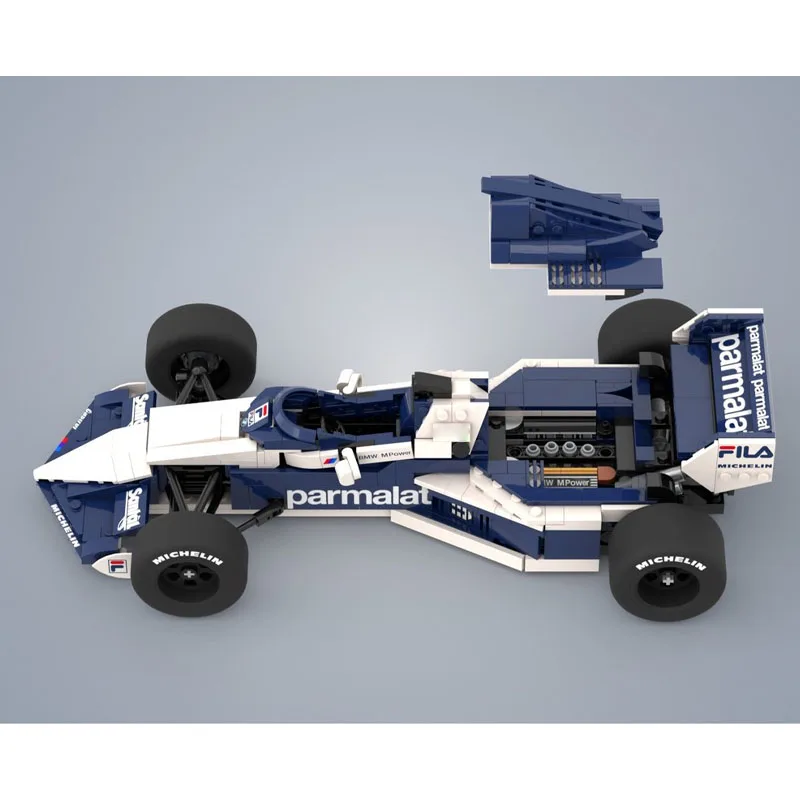 

MOC-239452New ClassicBT52BFormula Racing Car Building Block Model731Pieces, Birthday and Christmas ToyGift for Boys and Children