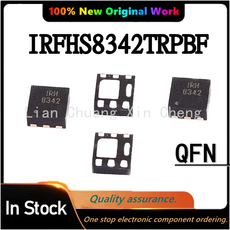 (50piece)100% Original IRFHS8342TRPBF IRFHS8342 IRS8342 IRH8342 IRS 8342 QFN-6 In Stock