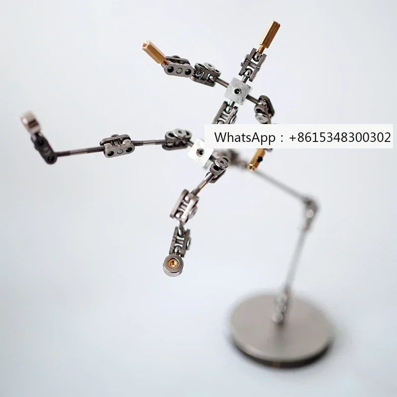 

Цельнометаллическая морозильная рама, скелет с анимированным персонажем, скелет из нержавеющей стали, анимированная кукла своими руками, гибкая и износостойкая.