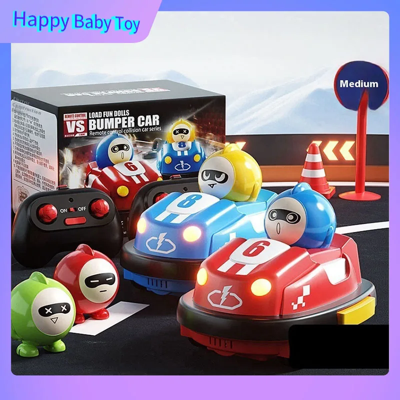 Bumper Car Remote Control Car Toy Two Person Battle Parent-Child Christmas Children'S Racing Drifting Off-Road Electric Toy