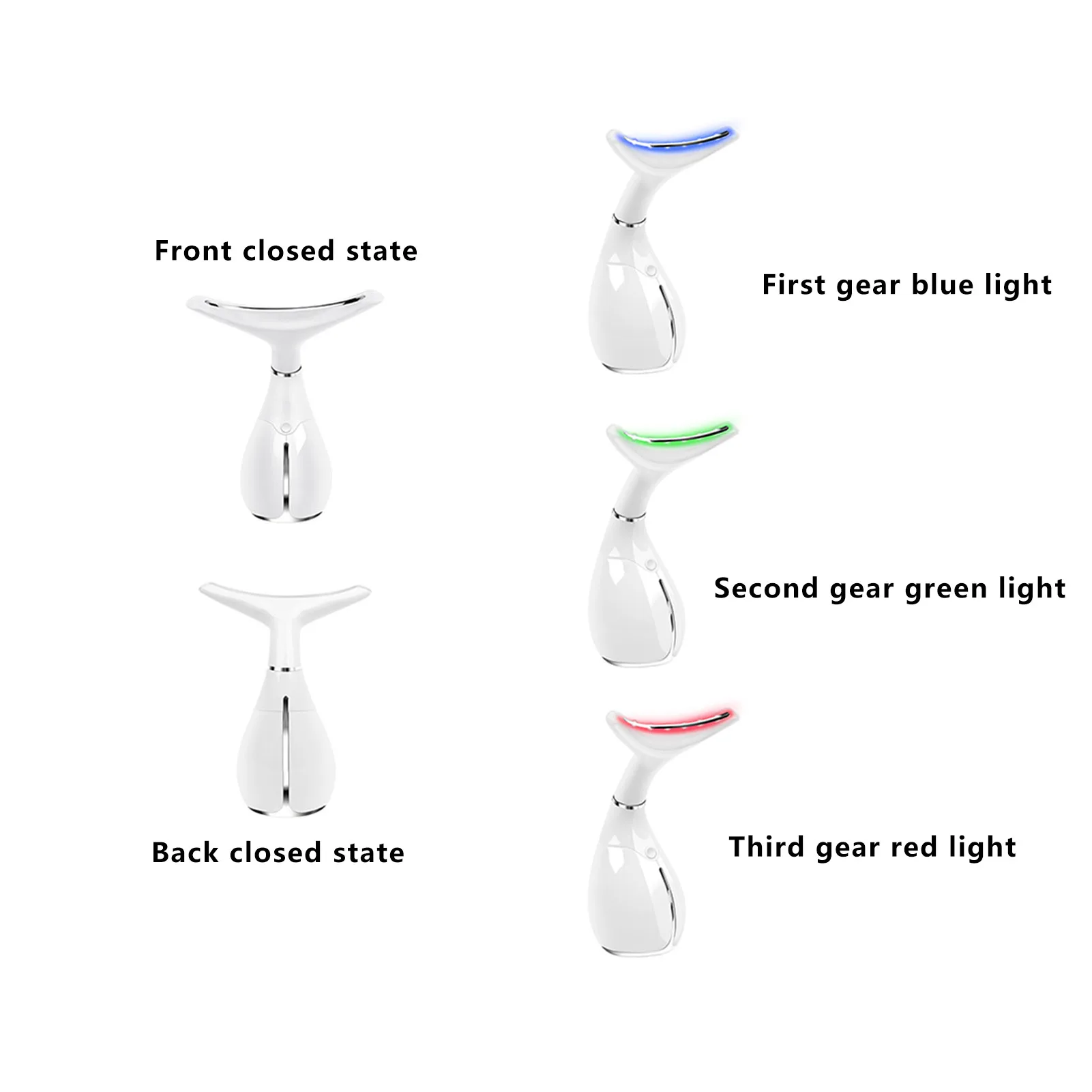 Masajeador Facial EMS para el cuello, máquina de belleza Facial, Lifting Facial, Reduce la barbilla doble, antiarrugas, estiramiento de la piel, herramientas para el cuidado de la piel