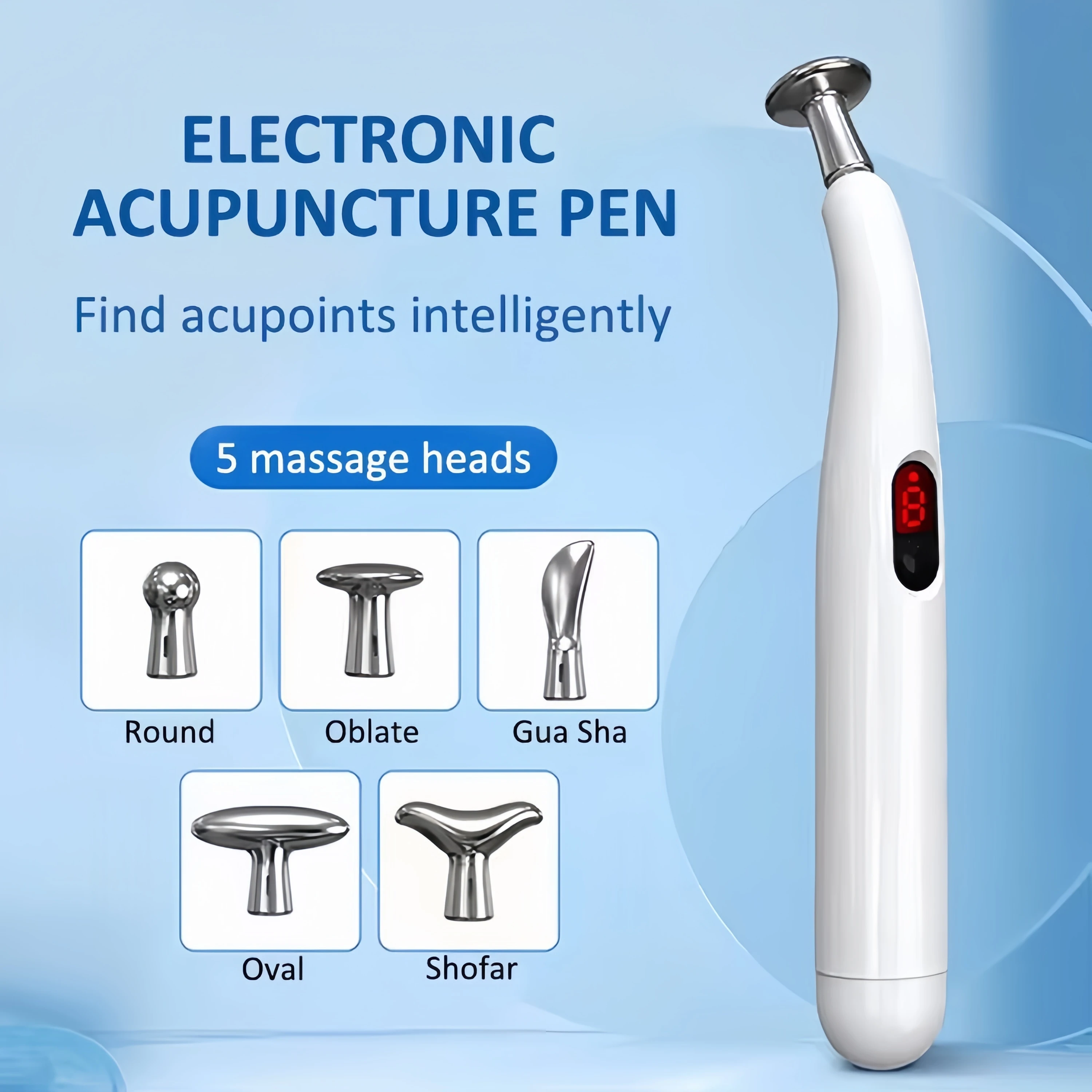 5/8/10 In 1 Massage Acupunctuur Pen Elektronische Acupunctuurpunt Pen Meridiaan Energie Acup Massager Multifunctionele Massage pen