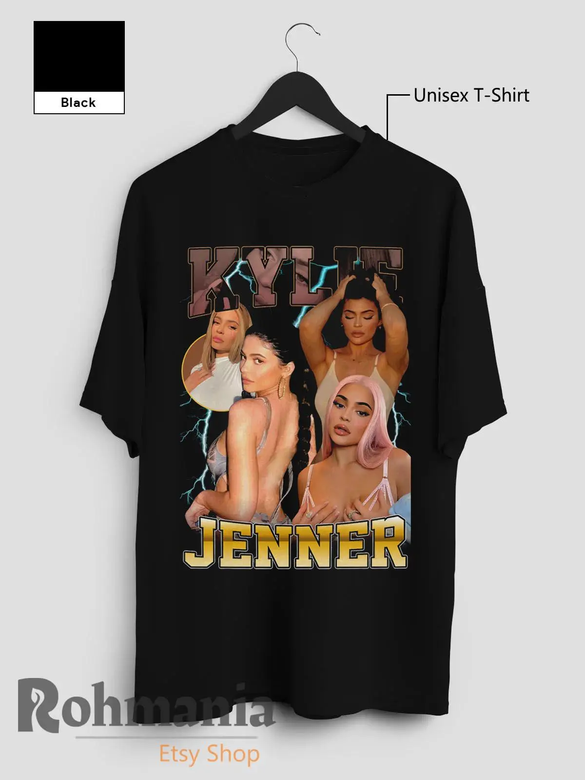 تي شيرت كايلي جينر، قمصان بضائع برنامج الأفلام والتلفزيوني، قمصان كاجوال مخصصة للرجال والنساء