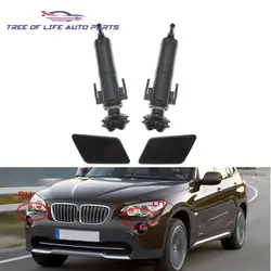 Front Bumper Headlight Washer Spray Nozzle Jet Cover Cap For BMW X1 E84 2009 2010 2011 2012 2013 2014 61672990155 51112993586