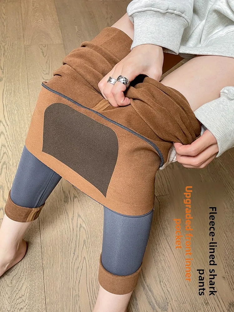 

High Waist Yoga Pants arkskin Tight Warm Stretchy Anti-rollover Winter Sle Women's Base Layer Trousers Casual Long Pants