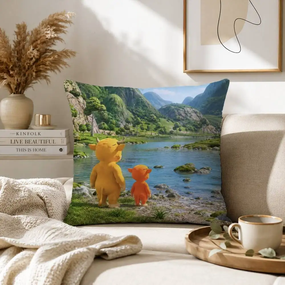 Hilarious Chinese Movie Niu Lai Pillow Case for Sofa Living Room Home office Decor Protective Cover