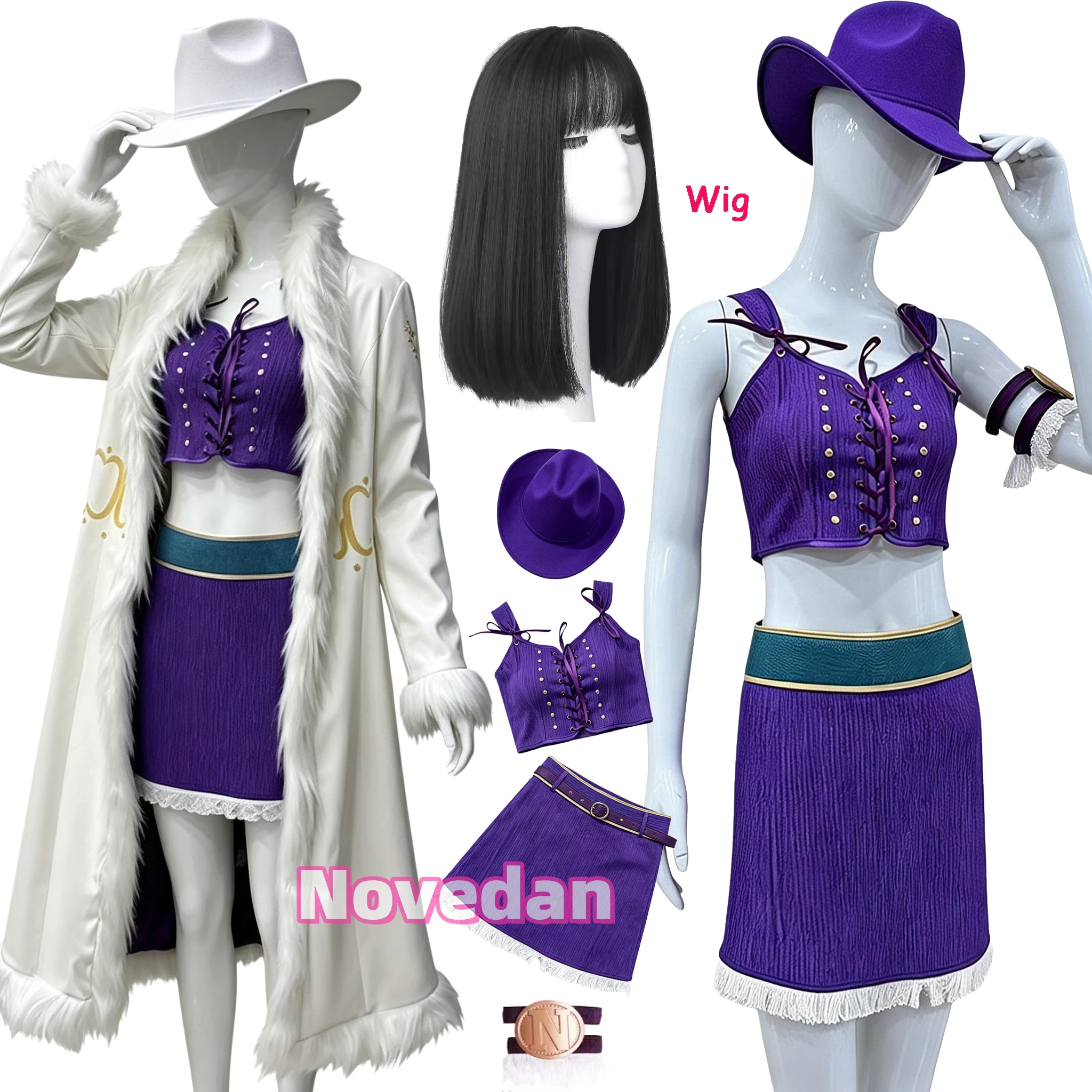 Anime Cosplay Nico Robin - Costume Cosplay di Nico Robin, Miss