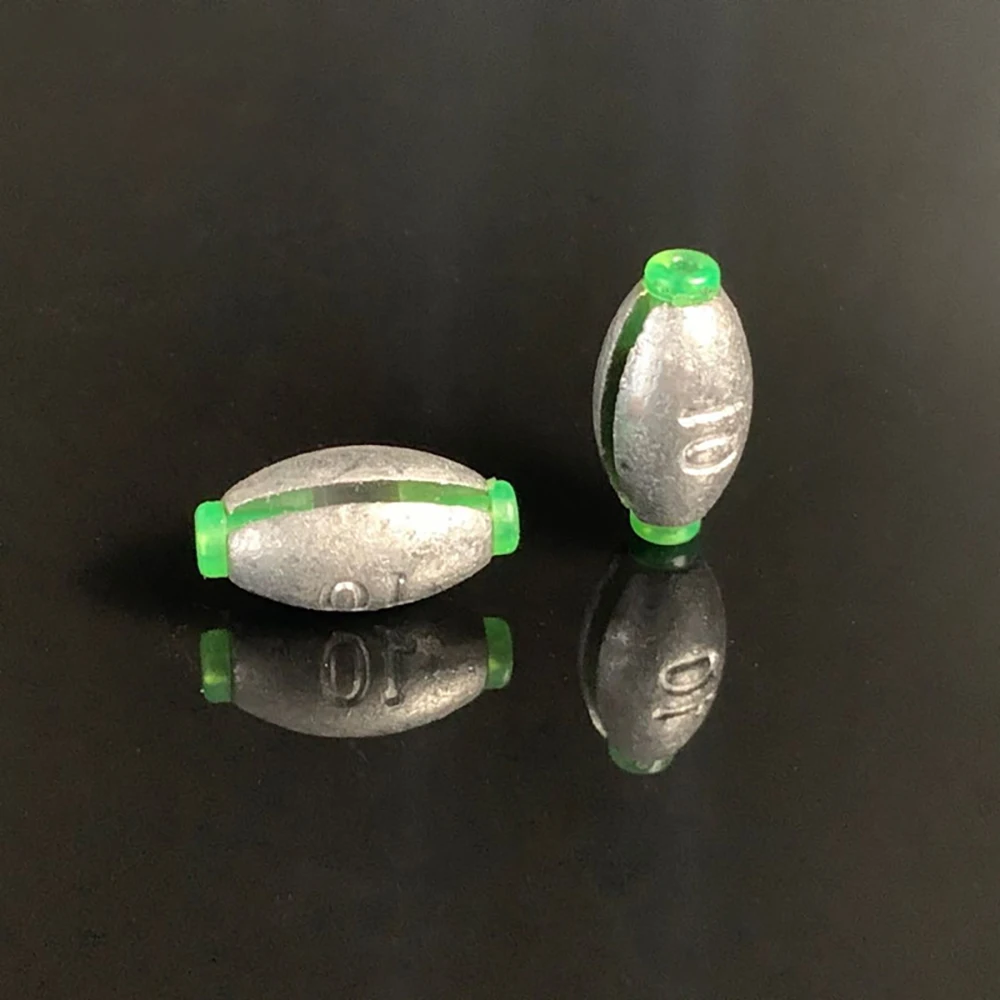 Olive Fishing Sinkers Set 5