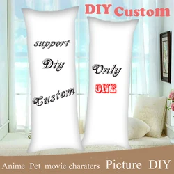 Diy Custom for Only One Dakimakura All Kind of Anime Picture Made Pillowcase Printing Diy Pillow Case Cover Pillow Hugs