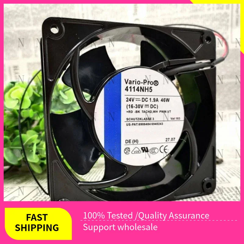 yjj-1-pieces-pour-ventilateur-de-refroidissement-ebmpapst-4114-nh5-24-v-19a-46-w-120-120-38-mm