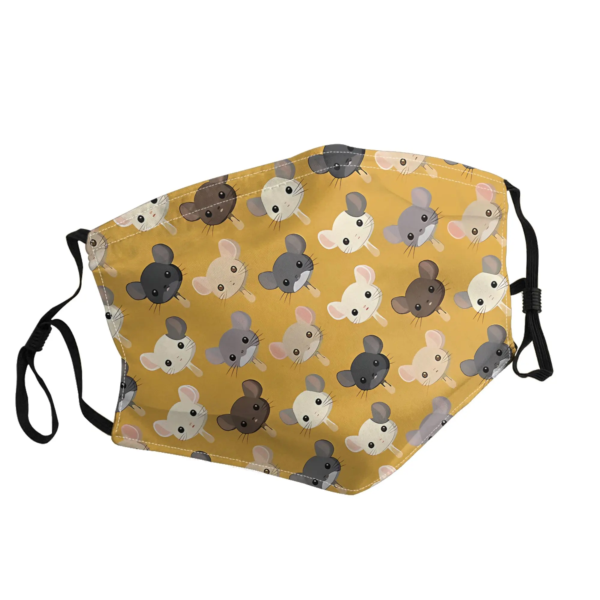 

Mouse Head Ice Cream Mask Unisex Outdoor Fashion Printed