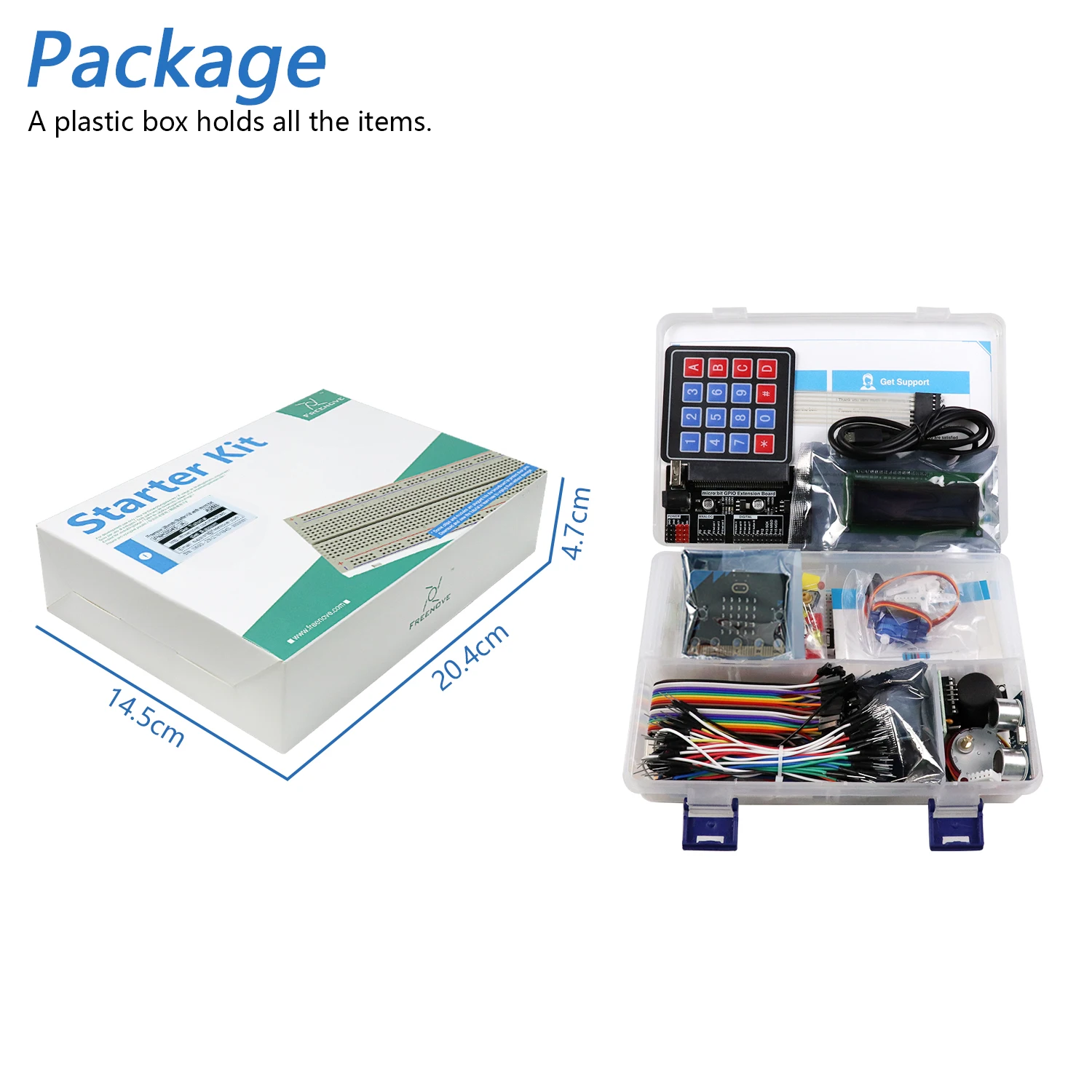 Freenove Ultimate Starter Kit for BBC micro:bit V2, 316-Page