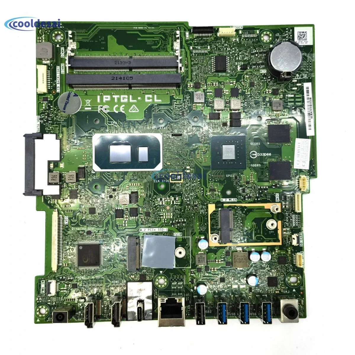 

for Dell Inspiron 5400 7700 AIO CN-007V8T 007V8T 07V8T Laptop Motherboard with I5-1135G7 GTX1060 100% tested