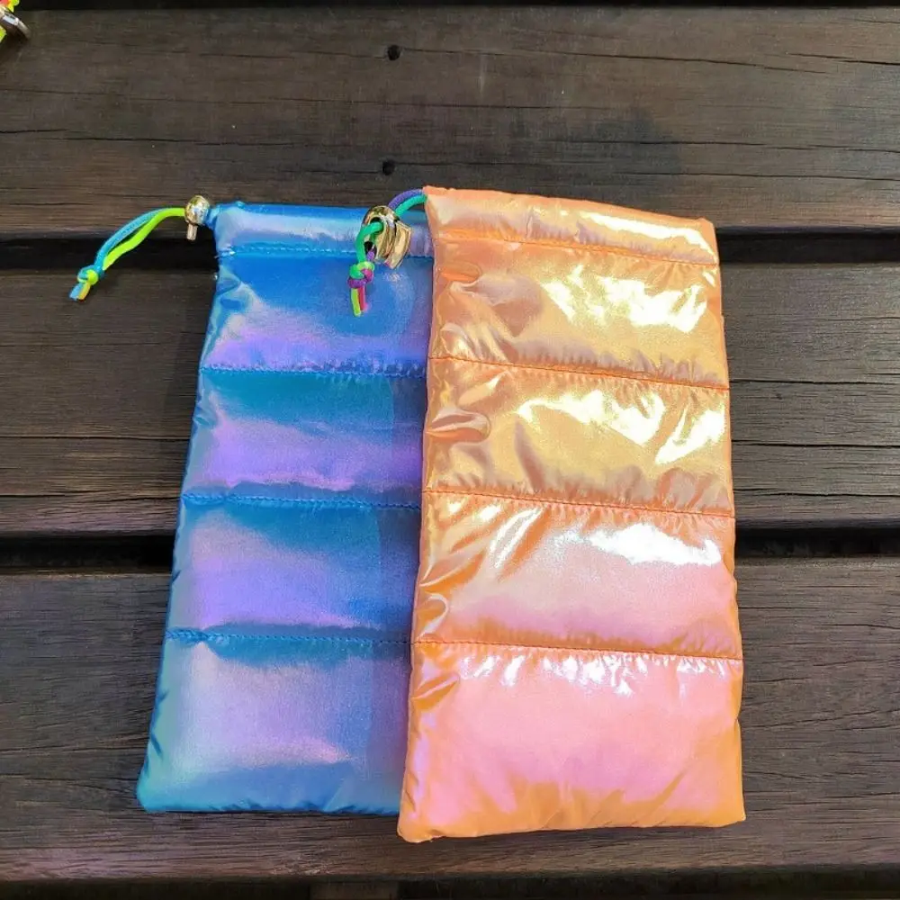 Microfiber Sunglasses Storage Bag Solid Color Durable SunGlasses Holder Portable Multifunctional Usage Phone Bag