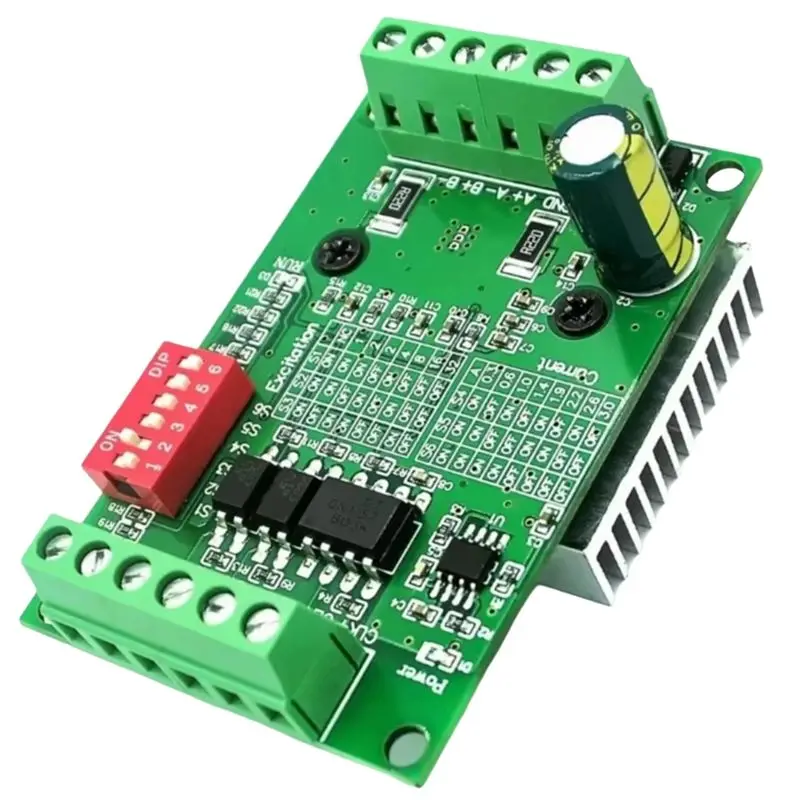 A13E-TB6560 3.5A Stepper Motor Driver Controller Board 10V-35V CNC Rounter Control Low Voltage Over Heat Current Protection