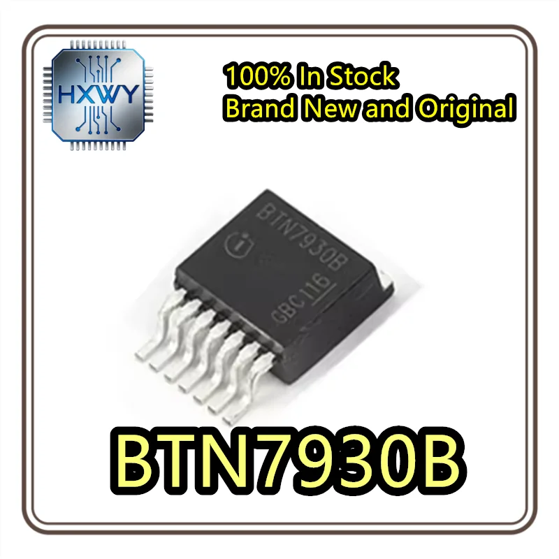 (3/10 pcs)  BTN7930B  TO-263 package  IC chip  Brand new electronics  Integrated circuit  Stock running low