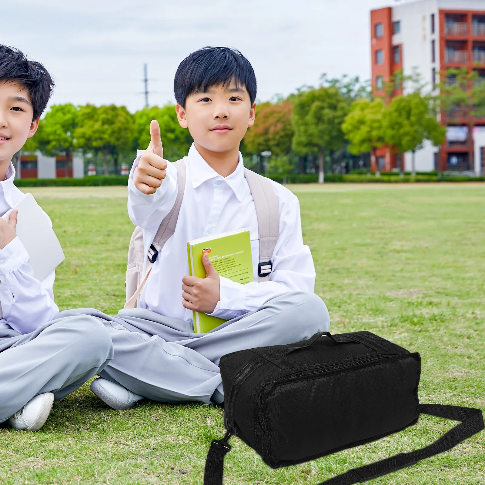 

Portable Hand Drum Bag Oxford Cloth Large Capacity Waterproof Shoulder Handheld Storage Pouch Musician Carry Case