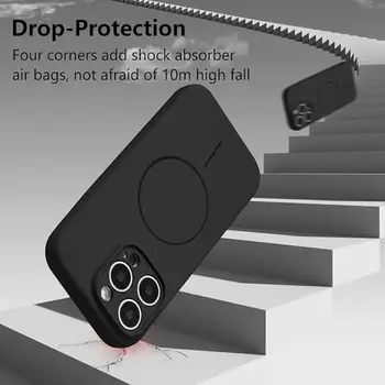 Kompatibilní s MagSafe Carbon Fiber pro iPhone 17/16/15 Pro Max Ochranný aramidový kryt pro iPhone 17 Pro Magnetické pouzdro 8 nejlepší prodej masky na iPhone - №7