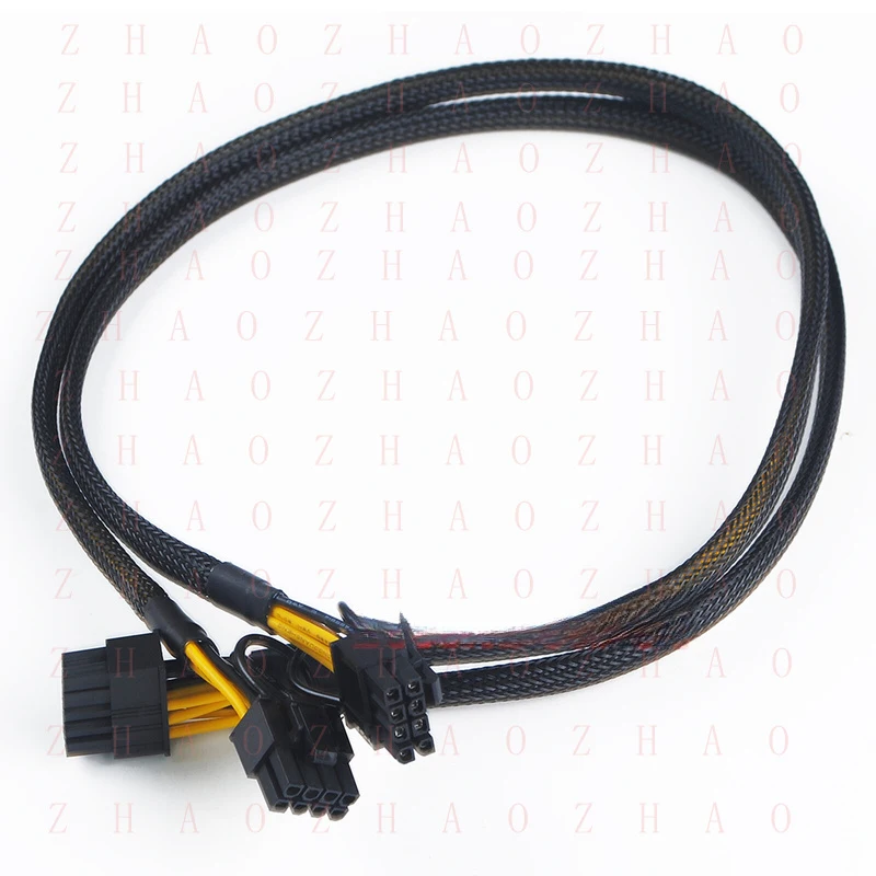 L+ for 63cm New  Power Adapter  PCIE Cable 10pin to 8+8pin For HP DL380 G9 Gen9 and GPU