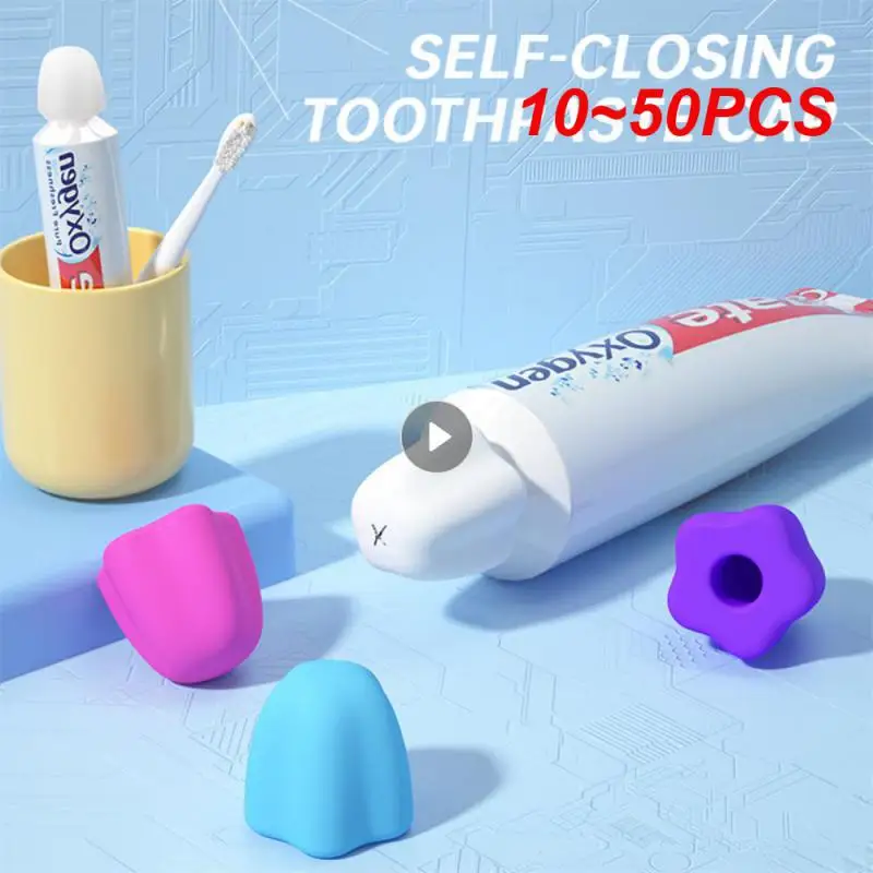 10~50PCS Self Sealing Toothpaste Save Toothpaste Convenient Actual Must Have Sanitary Innovative