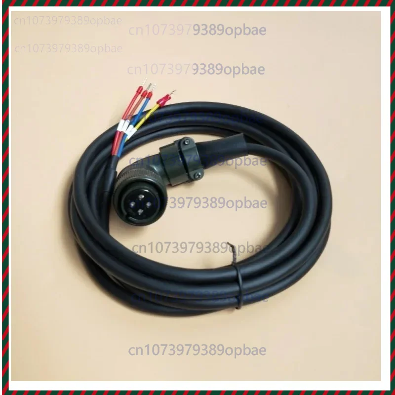 

SGMGH-13ACA61 Yaskawa servo motor power cable 1kW 3. 8kW high-power 4-core power line