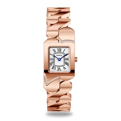 KINROS Brand Women's Watch Business High-end Fashion Waterproof Square Quartz Bracelet Women