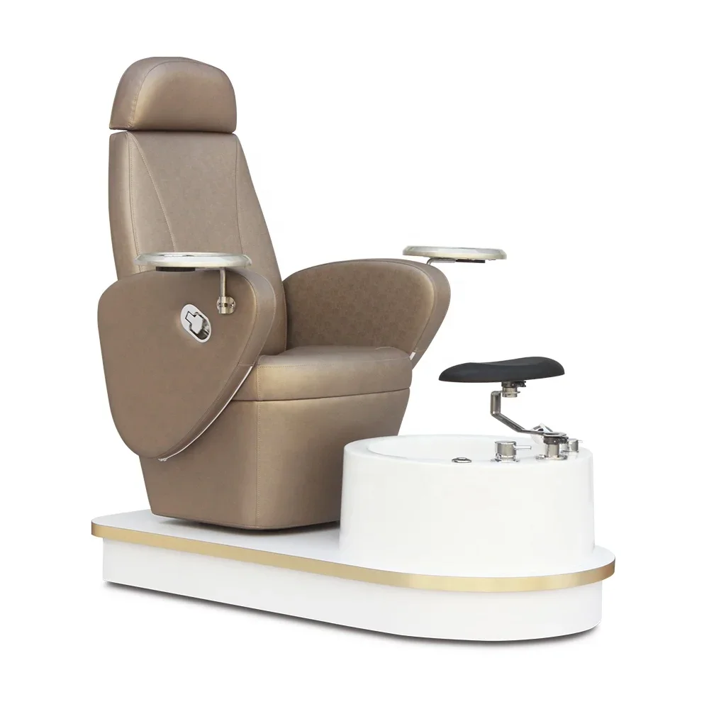 Pedicure Chair,Luxury Wholesale Modern Beauty Nail Salon Discharge Pump Pipeless Whirlpool Foot Spa Manicure Pedicure Chair