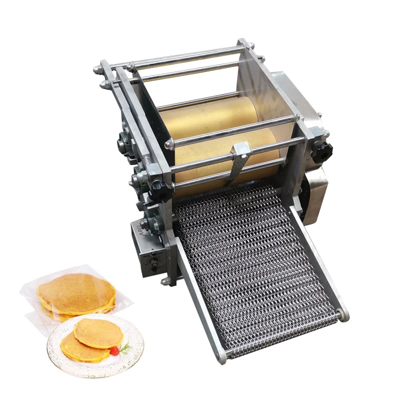 Restaurant Automatic Taco Bread Making Machine Corn Tortilla Maker Machine Thin Pancake Sheet Making Machine