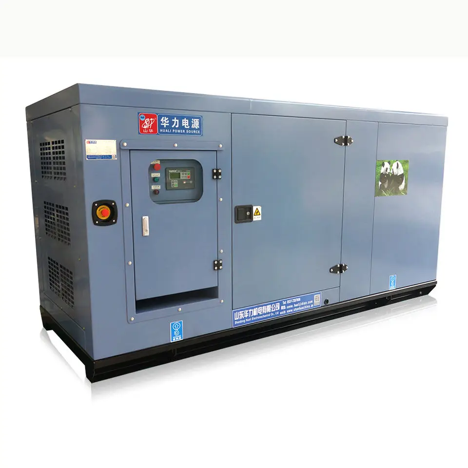 مجموعة مولدات الديزل فائقة الائلقة 30KW/50KW/75KW/150KW مولد الديزل الصامت الصين الطاقة الكهربائية