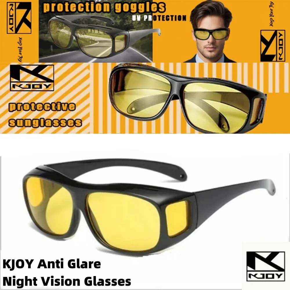 

kkjoy Car Driving Goggles Anti Glare Night Vision Sunglasses Used For Vehicle
