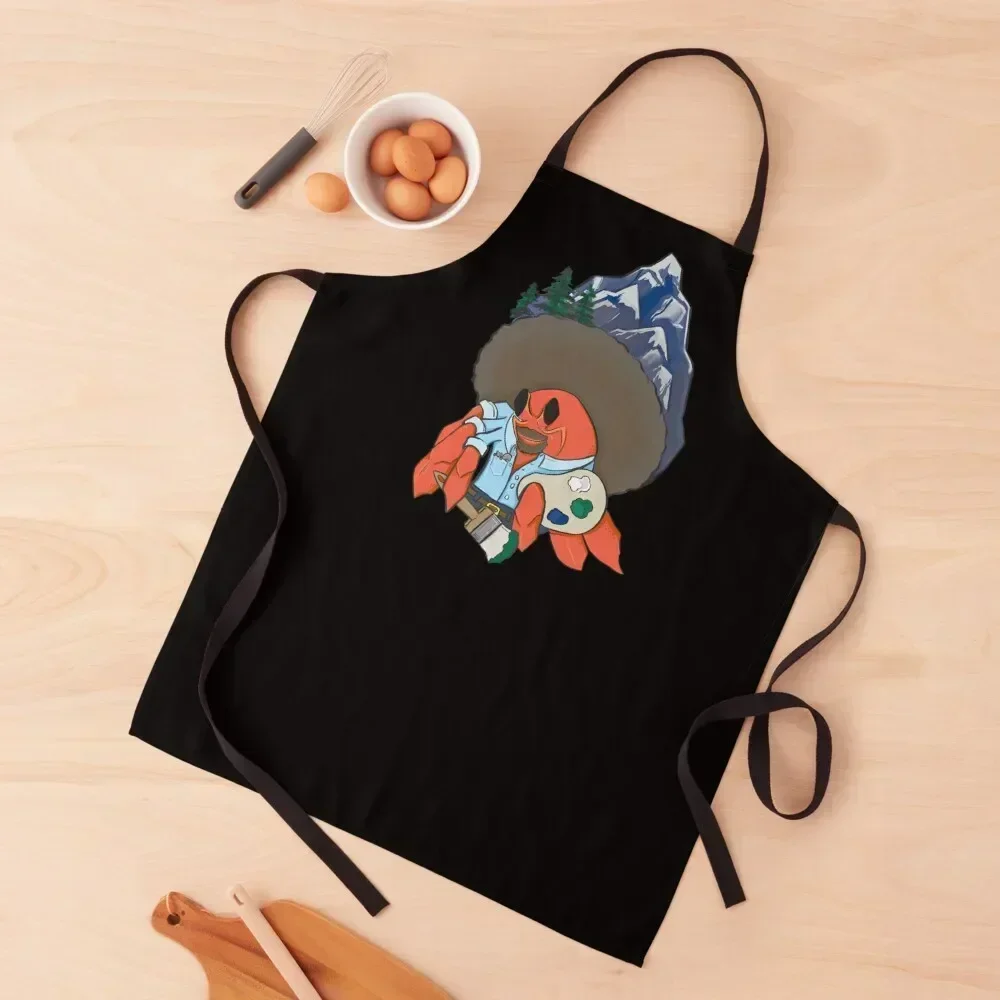 

Crob Ross Apron For Home Accessories kindergarten teacher Waterproof Kitchen For Women Kitchen Utensils Apron