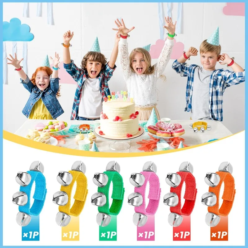 نغمة رنين معصم عيد الميلاد، أداة قرع، لعبة إيقاع الموسيقى، جرس يدوي قابل للتعديل مناسب لتزيين حفلات عيد الميلاد