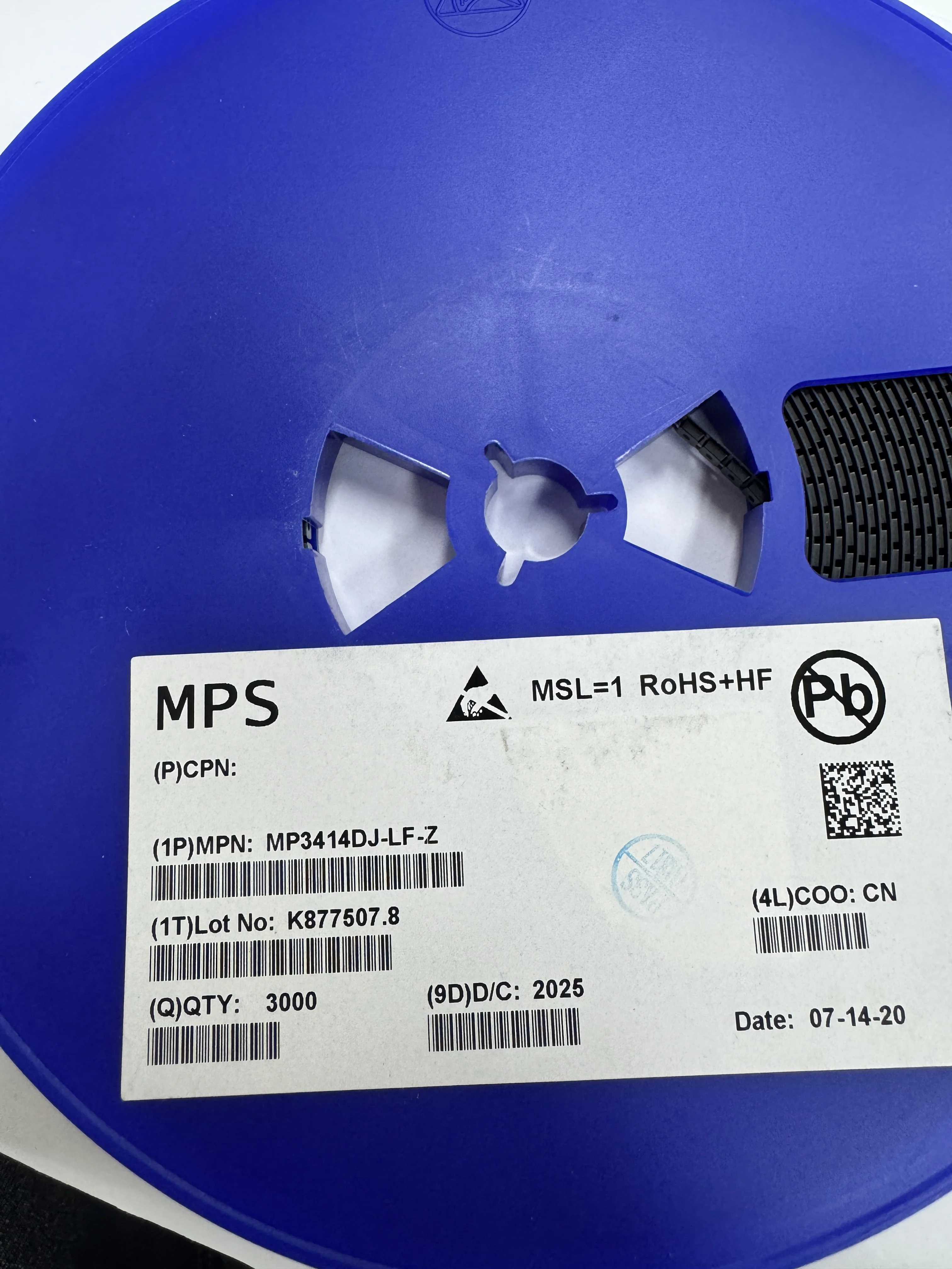 MP3414DJ-LF-Z 5pcs | 2A, 28V Step-Down Converter with USB-C PD | Integrated Switch, QFN-3x3 Package
