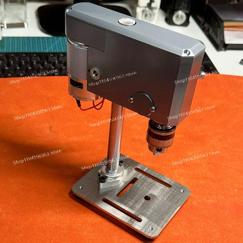 12-24V精密ミニチュア卓上ドリル（時計修理用、デスクトップDIY電動工具）