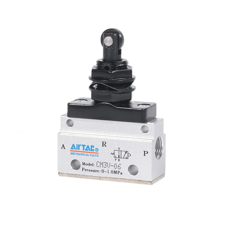 Airtac CM3V-05/06/08 Katup Kontrol Tipe Vertikal Katup Pneumatik 3/2 Arah