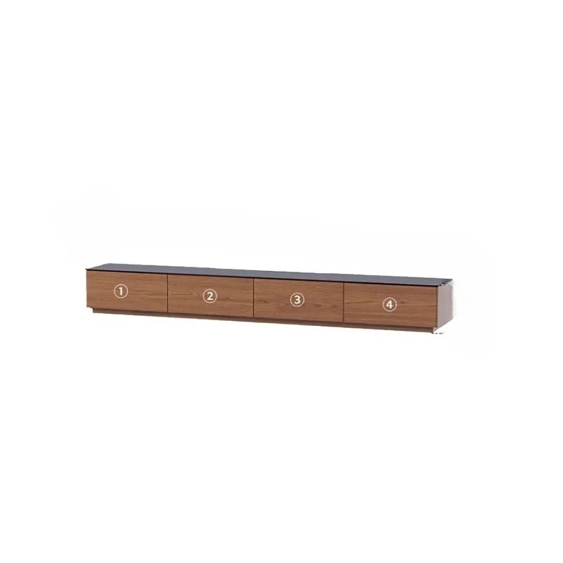 Soporte de TV Moderno Wabi Sabi, Elegante y Rústico para Sala de Estar, Soporte de TV de Piso, Mueble de Alta Calidad para TV