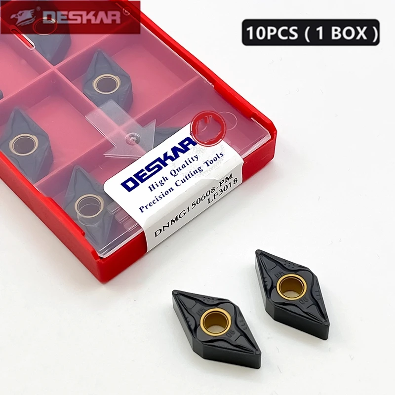 

Deskar 100%原装 Dnmg150608-Pm Dnmg150612-Pm Lf3018 Cemented Carbide Cnc Blade for Ductile Iron