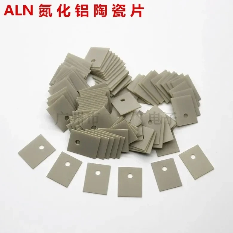 

100 шт. керамических пластинок из нитрида алюминия 220/3 P/247/264 с ультравысокой теплопроводностью для мощных МОП-транзисторов