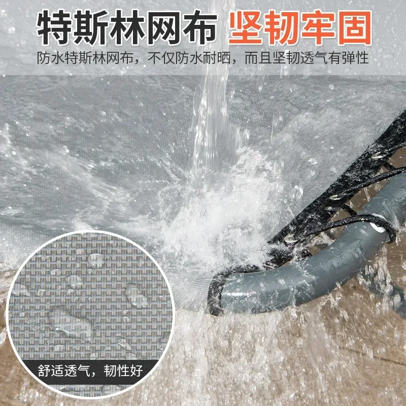 أرجوحة طائرة شراعية الإنترنت المشاهير في الهواء الطلق داخلي أرجوحة معلقة فناء حديقة سبائك الألومنيوم في الهواء الطلق سوينغ سرير الاستلقاء #5