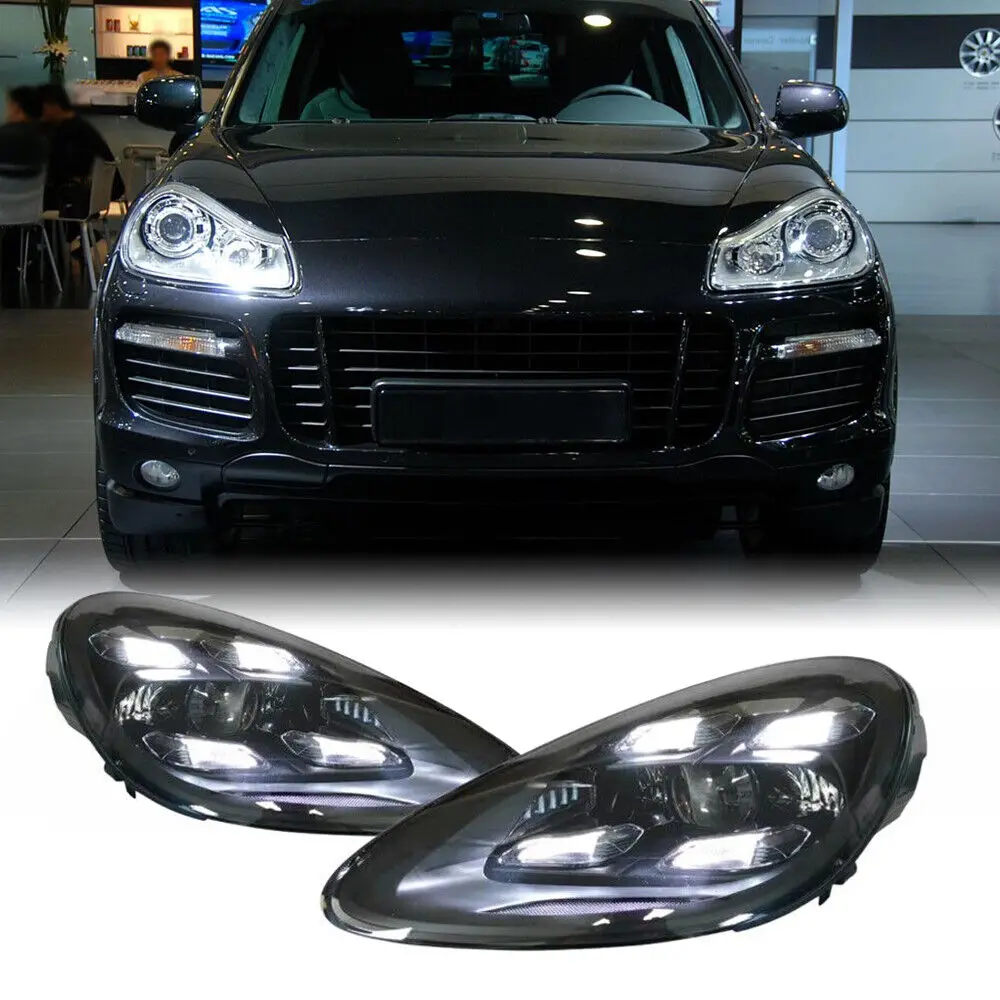 

Car Accessories LED Headlights Upgrade For Porsche Cayenne 957 2007 2008 2009 2010 Led Front Lights Assembly
