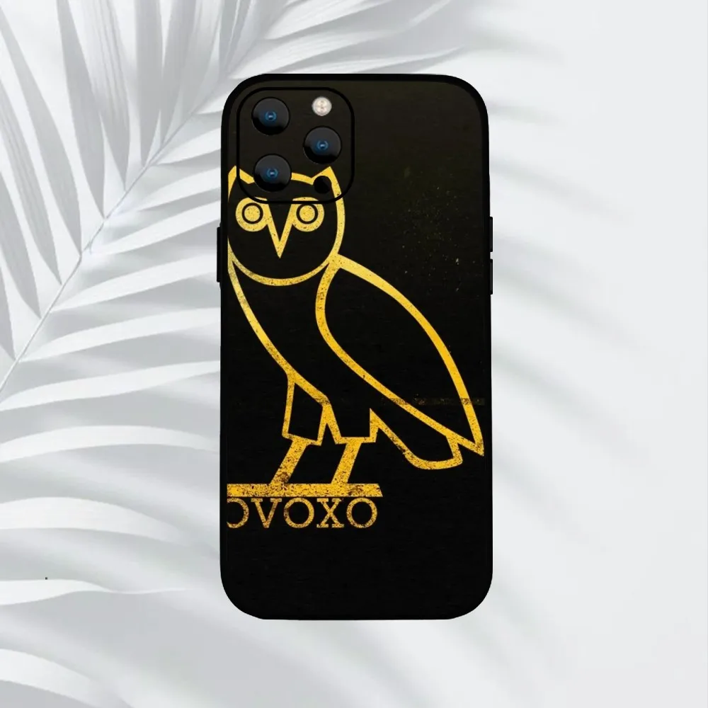 Drake OVO-O OWL  Phone Case For iPhone Mini 11 12 13 14 15 Pro XS Max X Plus SE XR Shell