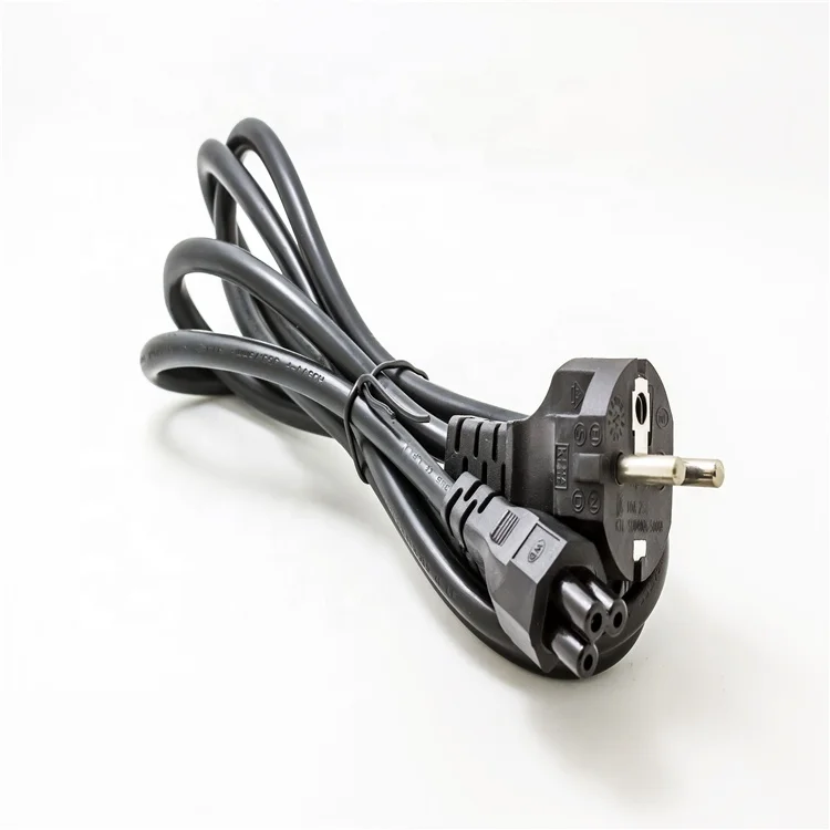 3pcs Hot Sale 110V/220V/240V Fireproof AC Power Supply Cord Cable for Home App Iec C7 C13 C5 Nema 5-15p Plug Eu/Cn Standards