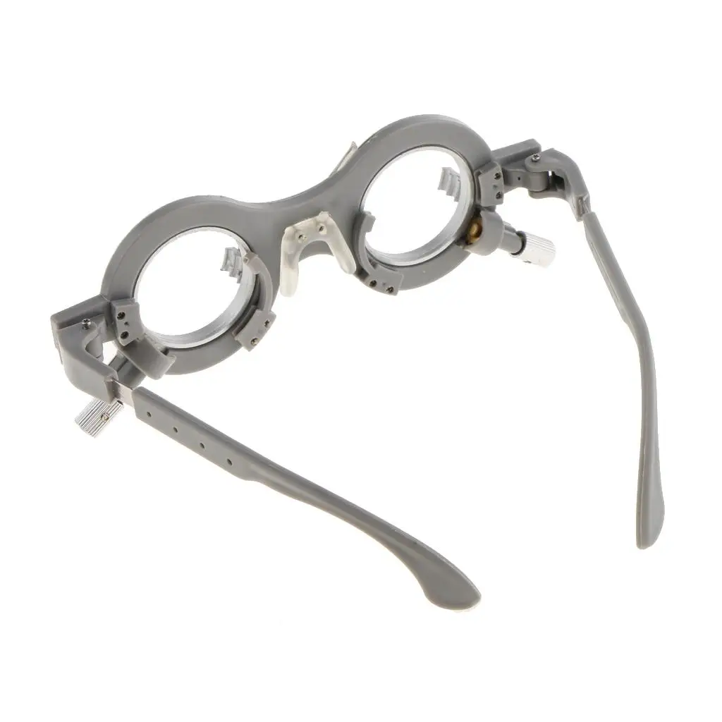 Trial Lens Frame Adjustable Eyeglass Frame Optic Lenses Glasses Accessory for Optometry Eye Exam