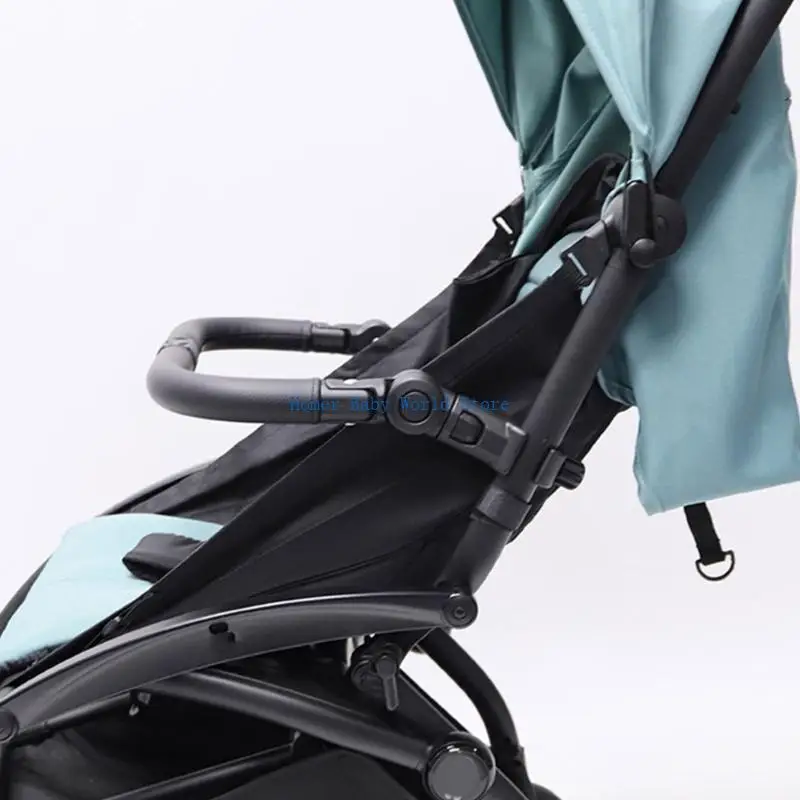 B2QD – guidon réglable, poignée détachable, convient à plupart des poussettes bébé, barre pare-chocs, accoudoir