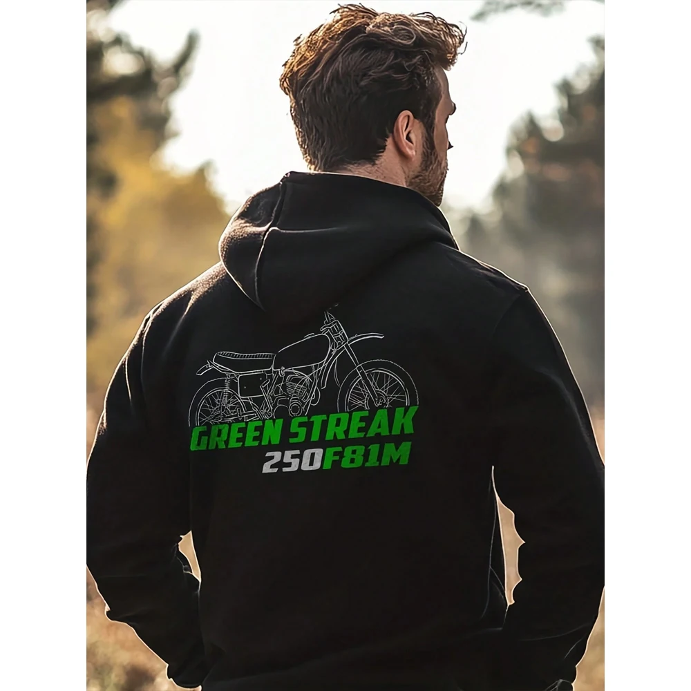 

Kawasaki Racing Printed Hoodie Adult Streetwear Hooded Unisex Motorcycle Sweatshirts Pullovers Tracksuit Clothing