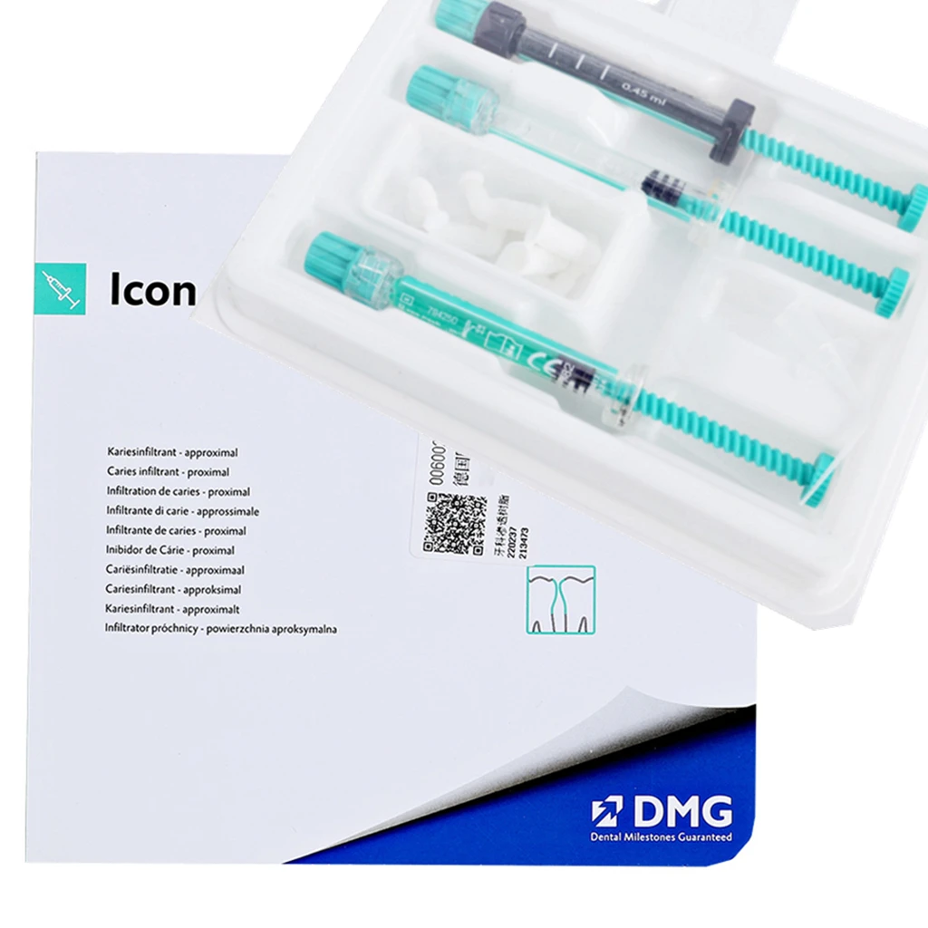 

Icon DMG Dental Caries Infiltrant Smooth Surface Tooth Resin Infiltration Gel Composite Dentist Instruments Supplies Products