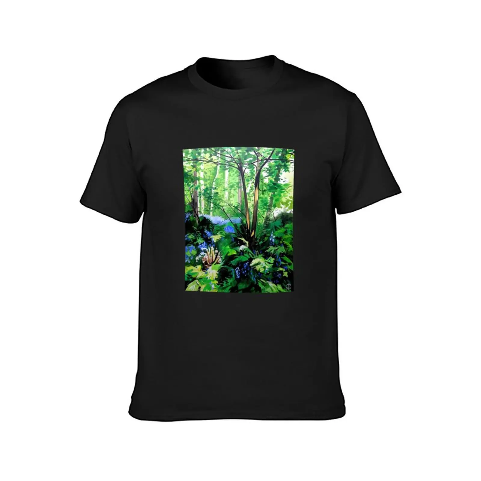 Bluebells In The Glen T-Shirt heavyweights graphics Aesthetic clothing vintage heavy weight t shirts for men